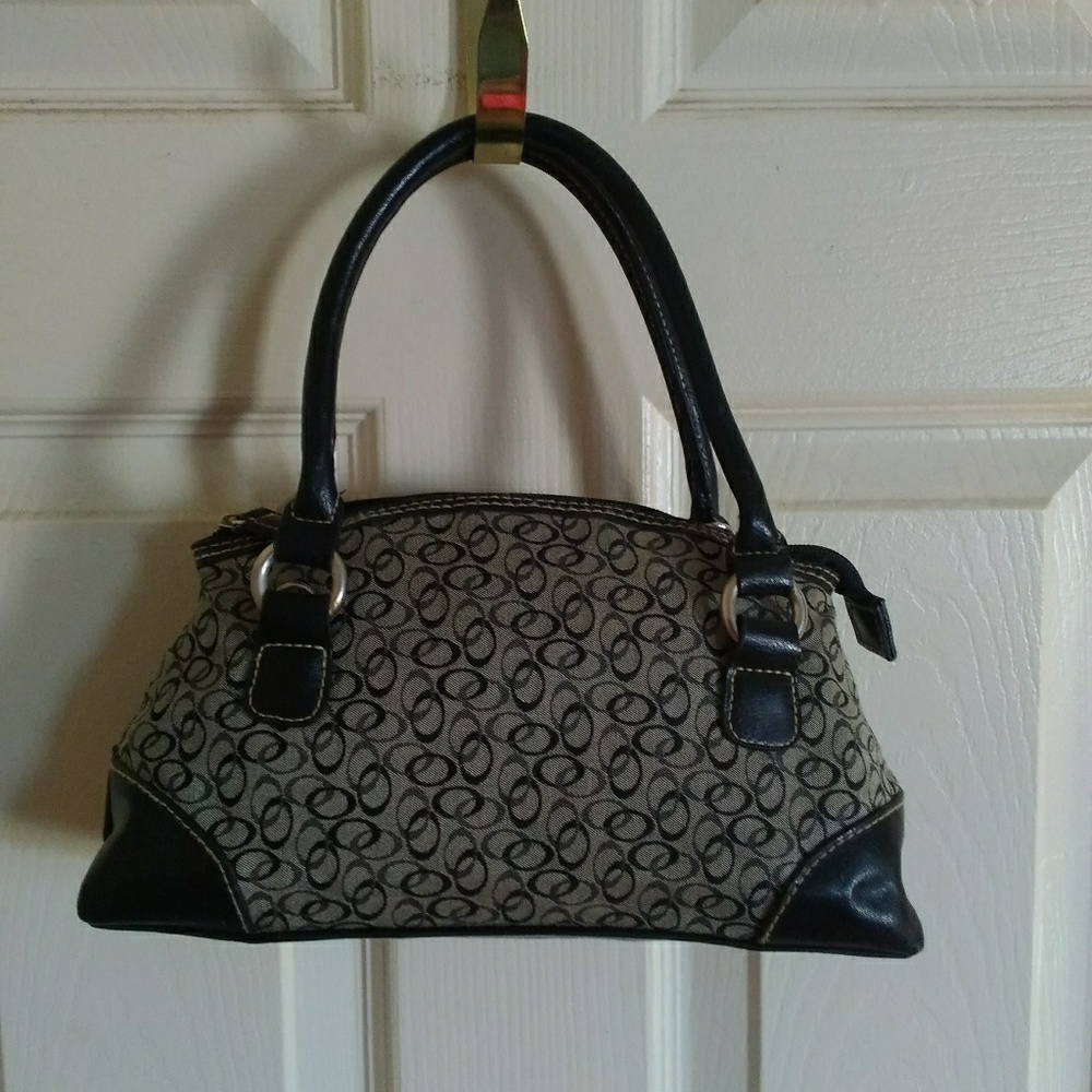 Little black and gray purse